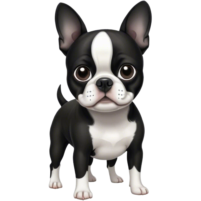 Boston terrier  emoji