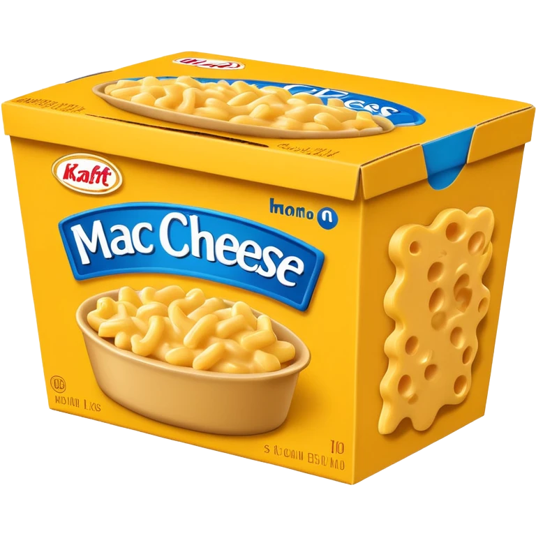 kraft mac n cheese box emoji