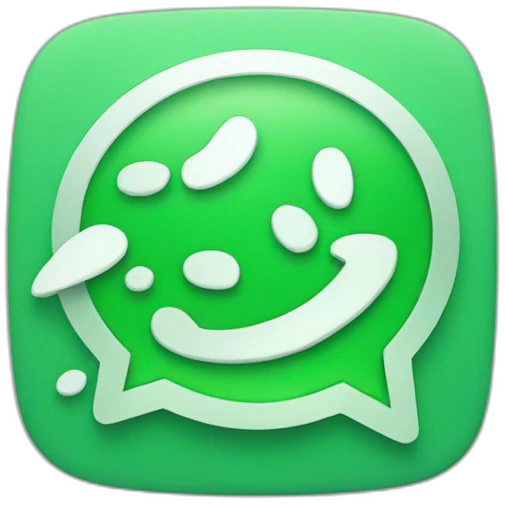 whatsapp logo for a company emoji