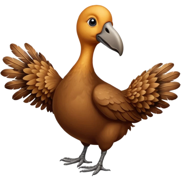 dodo crossing fingers emoji