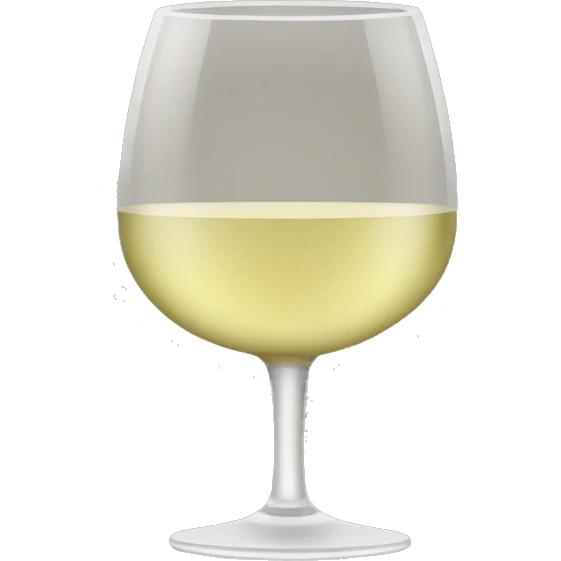 white wine emoji