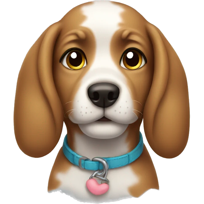 Cute dog  emoji