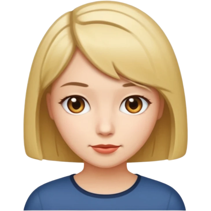 Bob cut emoji