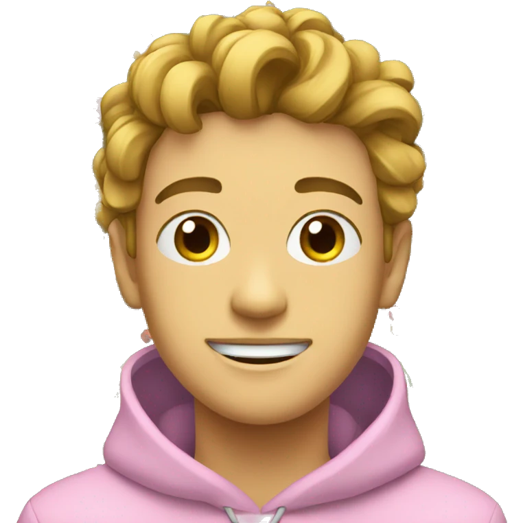 Youtubeur en fleur emoji