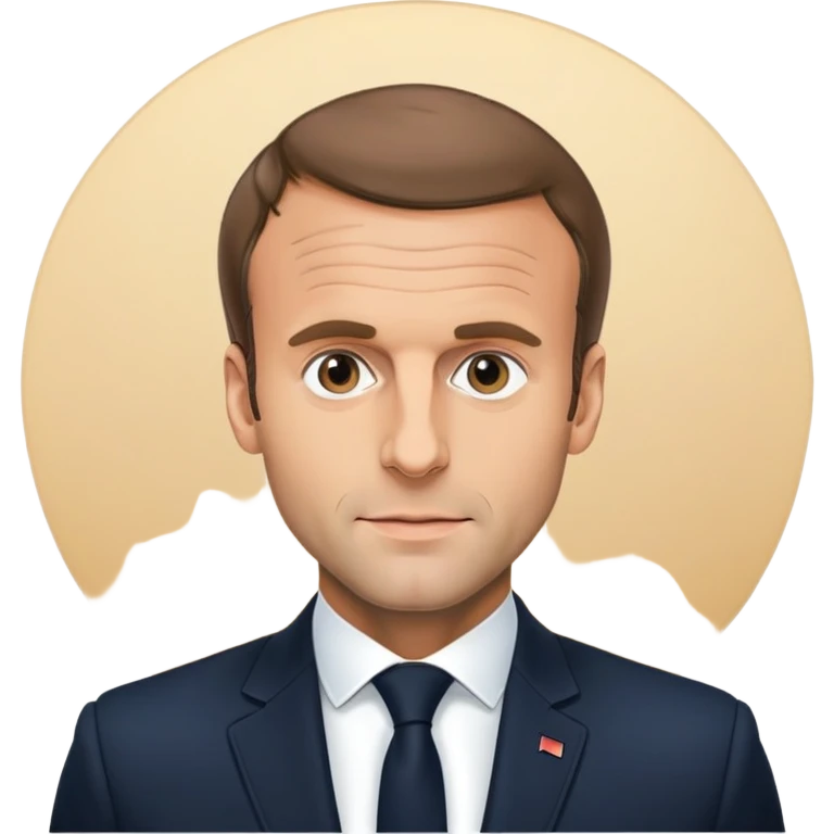 Emmanuel Macron emoji