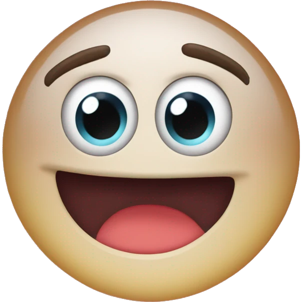“Create a bright, vibrant angry emoji with big, furrowed eyes, downturned eyebrows, and a tense mouth, like popular TikTok emojis.” emoji