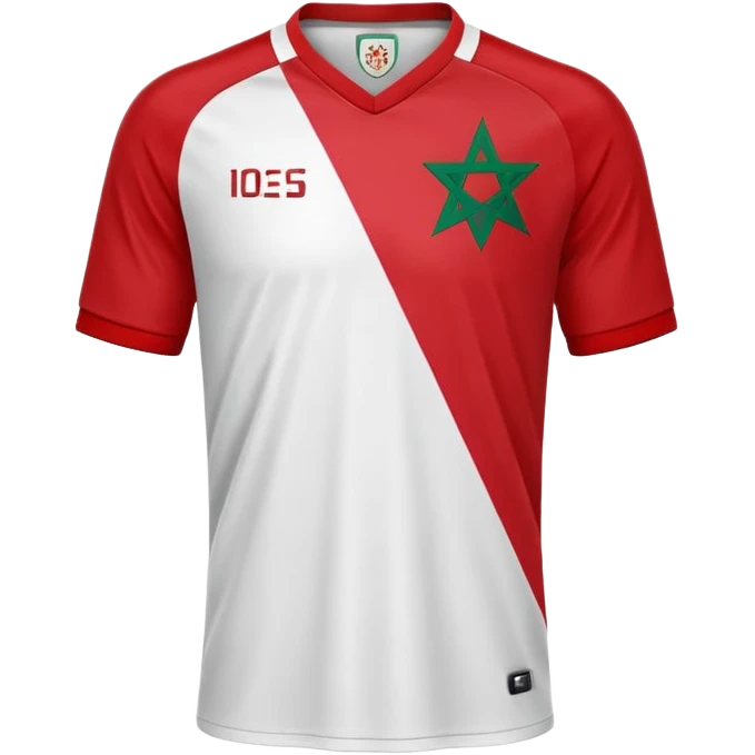 Maillot du Maroc foot emoji