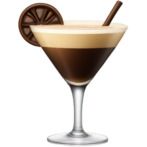 Create espresso martini  emoji