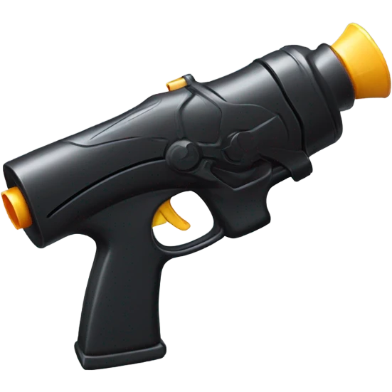 Black water gun emoji
