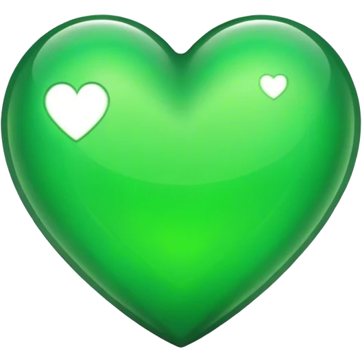 green heart emoji