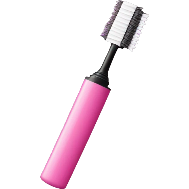mascara wand with pink tube emoji