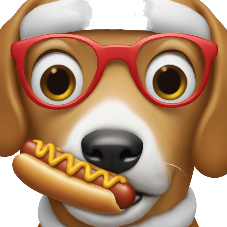 Merry Christmas, hot dog emoji