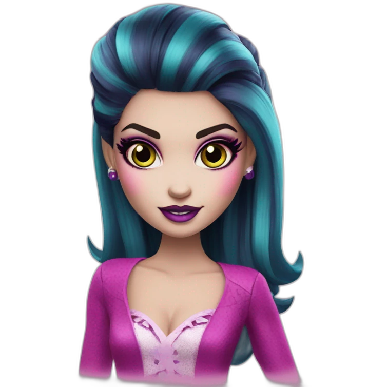 Draculaura monster high emoji