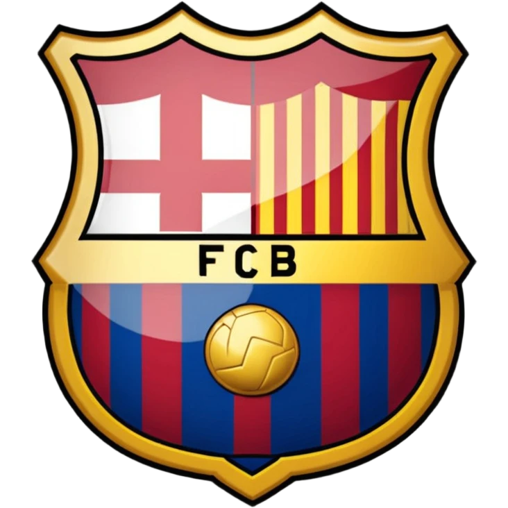 Escudo del FC Barcelona  emoji