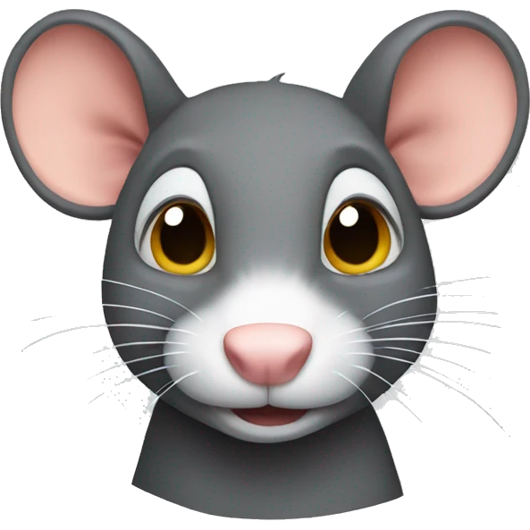 A rat emoji