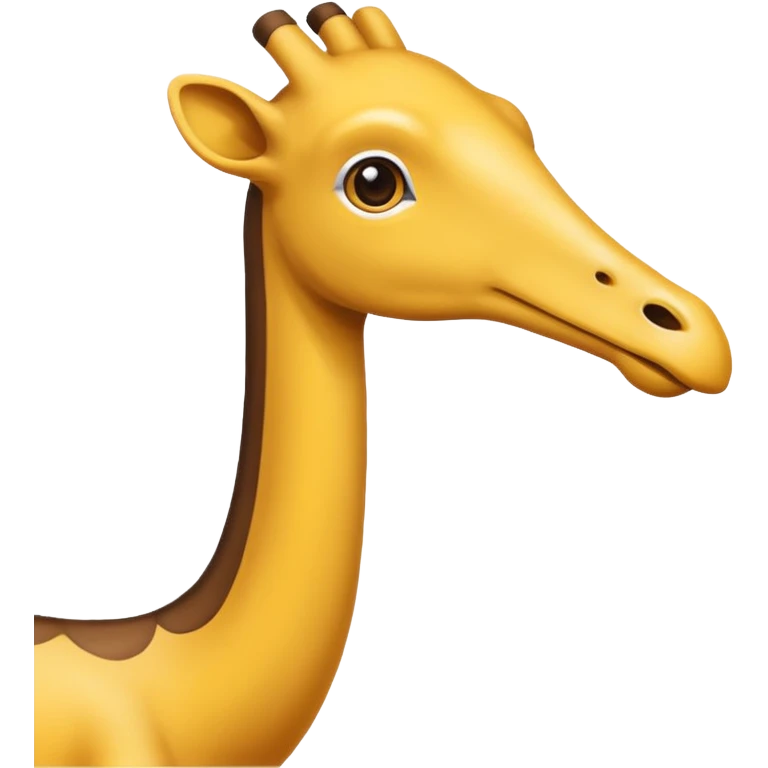 Long neck human emoji
