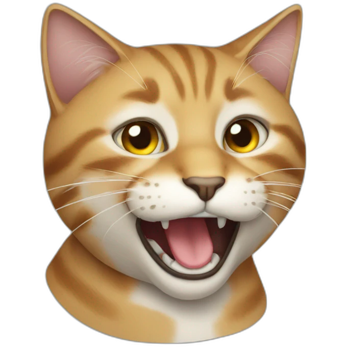 cat mewing emoji
