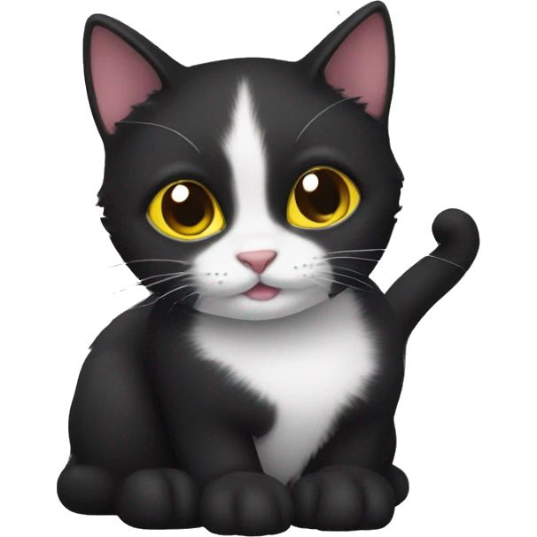 Black cat emoji