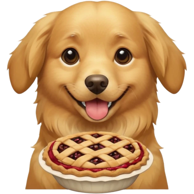 Perro pie emoji