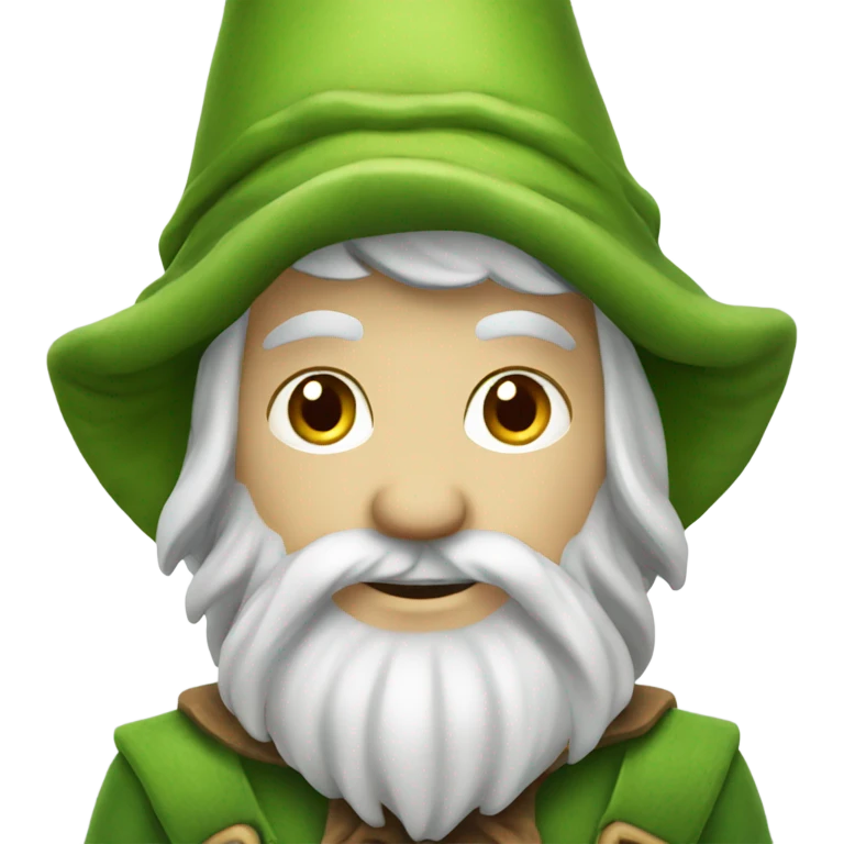 Lutin de jardin emoji