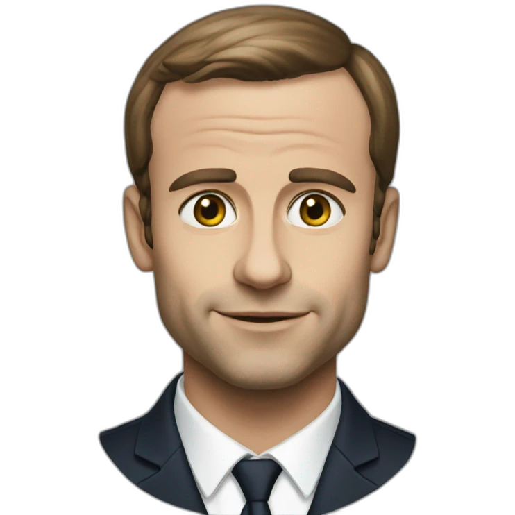 macron ill emoji