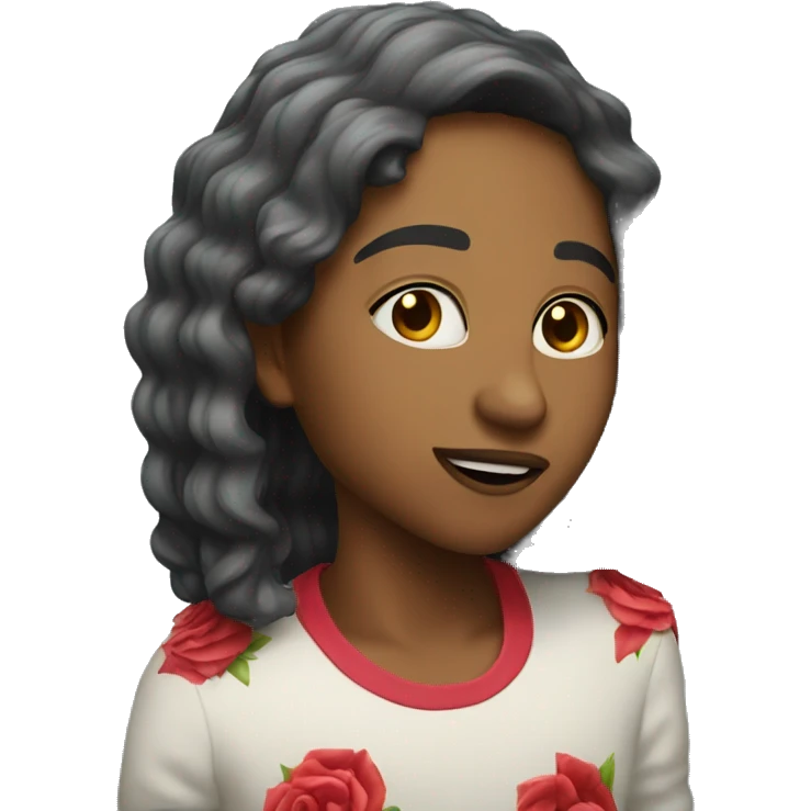 Noel rose  emoji