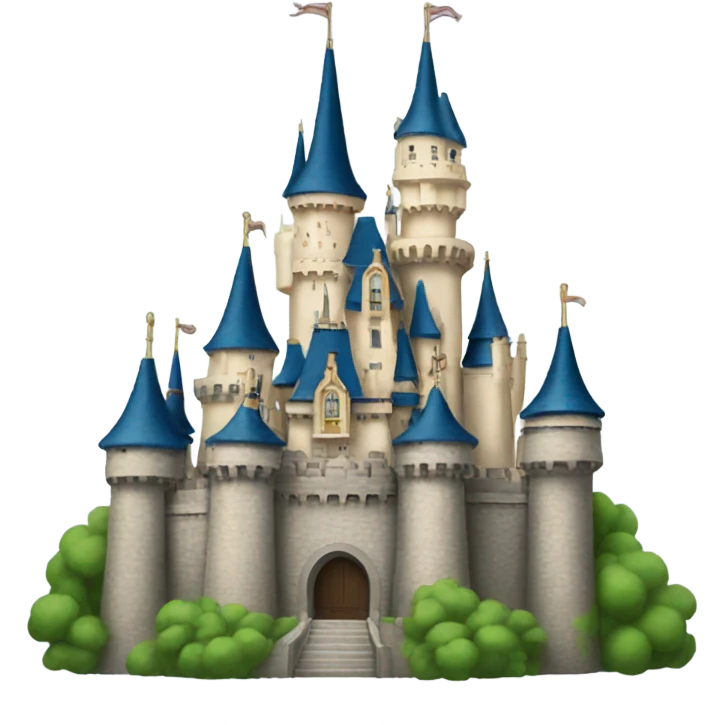 Disney castle emoji