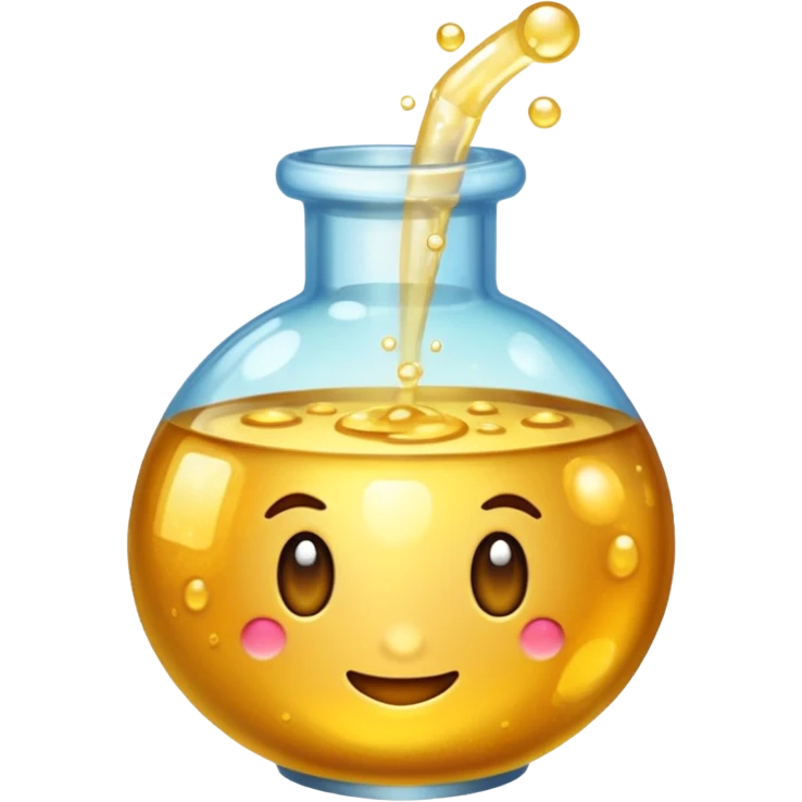 pixelated emoji of a golden potion pIXELS BLURRY emoji