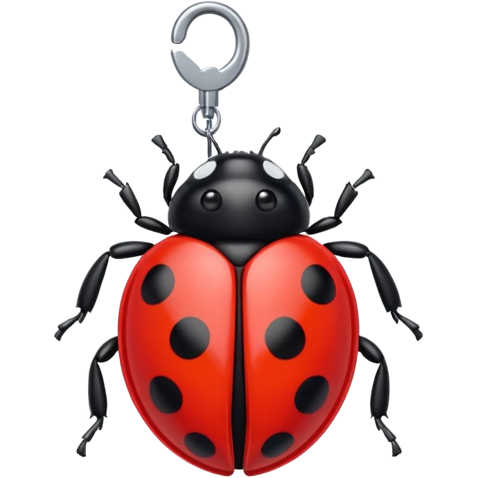 Wind-up ladybug emoji