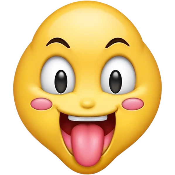 Emoji with tongue out drooling   emoji