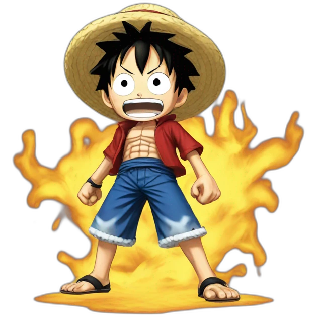 Luffy gear 2 emoji