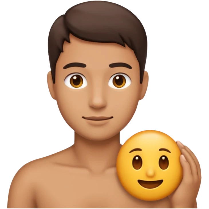 creami un emoji solo spalla corpo umano emoji