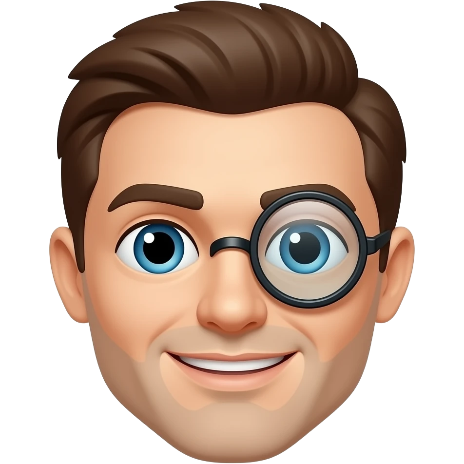 Face with monicle emoji