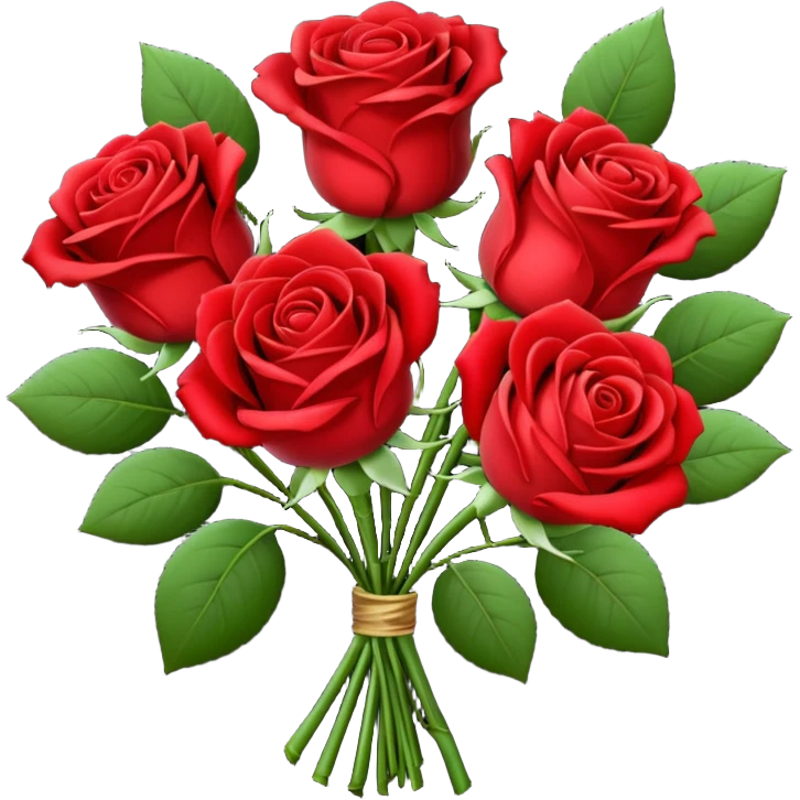 Bouquet of roses  emoji