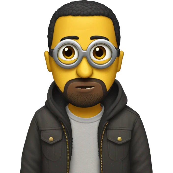 Minion kanye west emoji