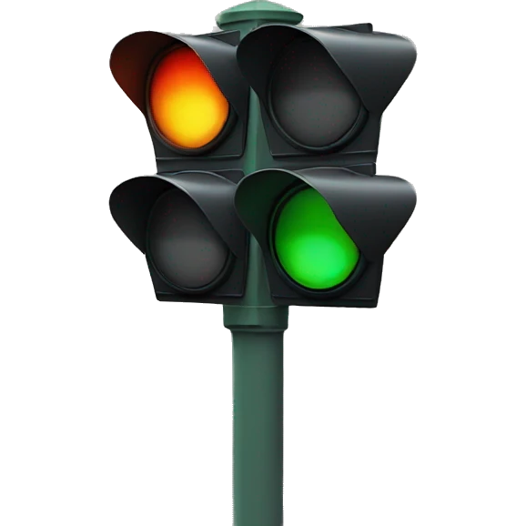 Traffic light emoji