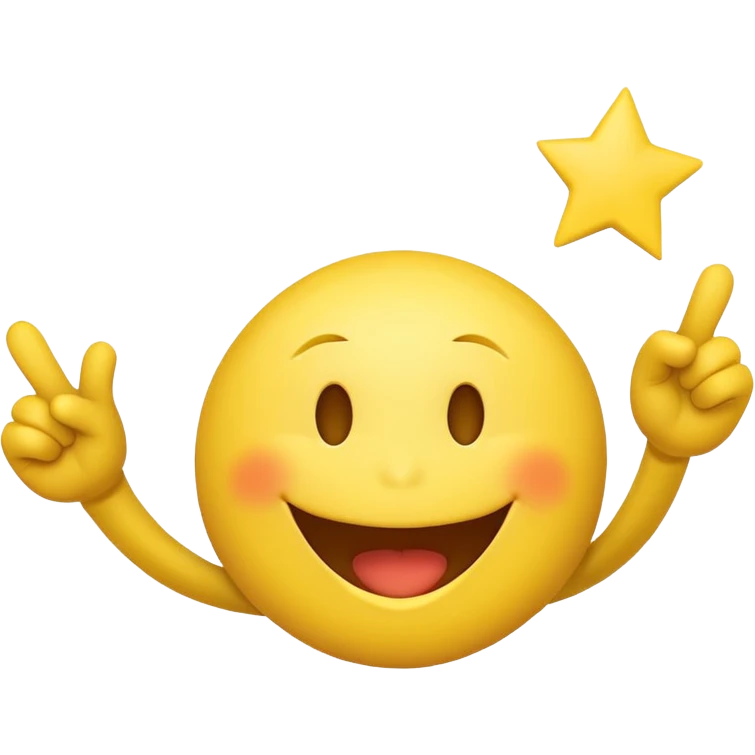 a cheering smiley and "Rabea!!!"   emoji