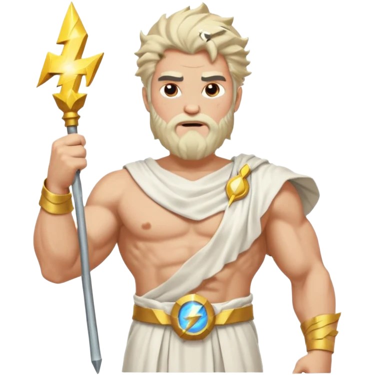 Zeus, God of Sky from Olympus Gods emoji