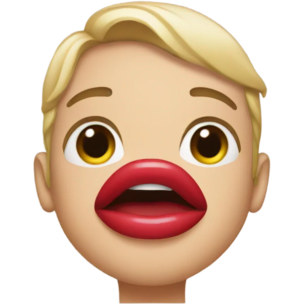 Lip  emoji