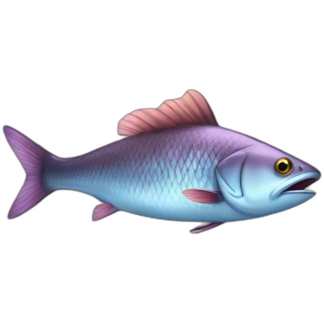 There is something fishy emoji