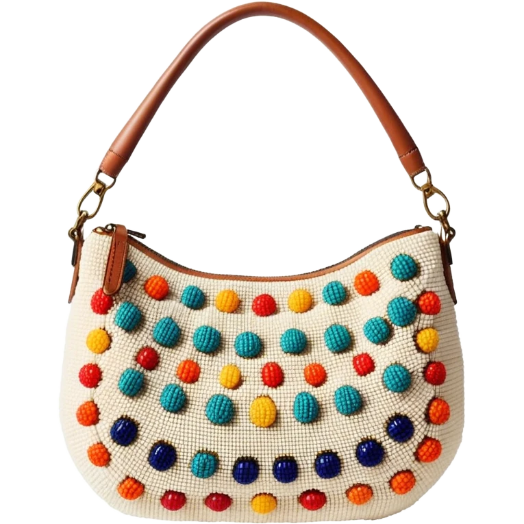 Anthropologie Fiona beaded bag  emoji