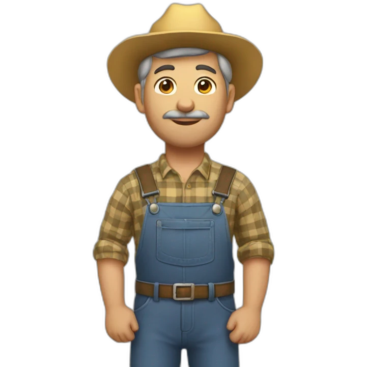 farmer tumb up emoji