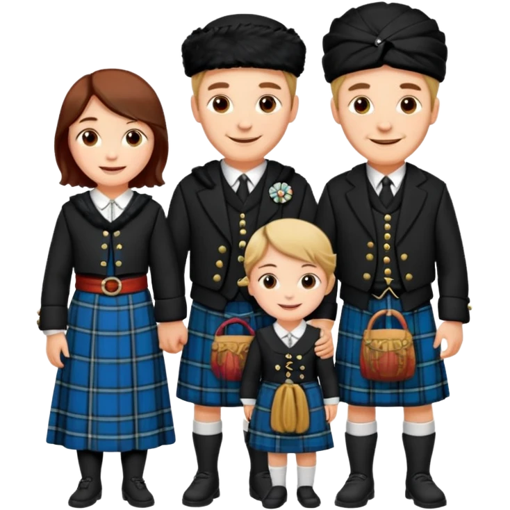 scottish family emoji