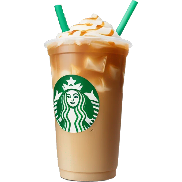 Starbucks iced chai  emoji