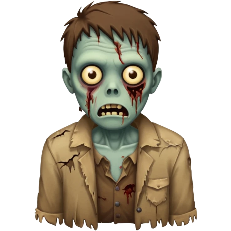 Brown zombie,Ai emoji