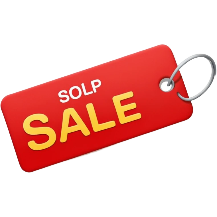 Sale tag emoji