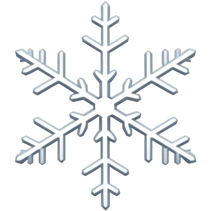 Snowflake emoji
