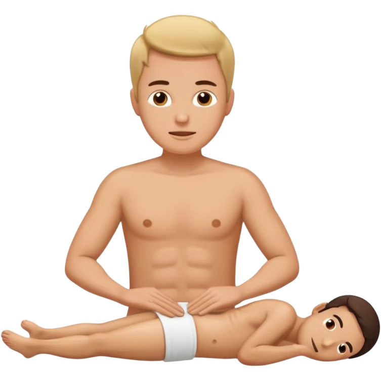 Erect penis massage  emoji