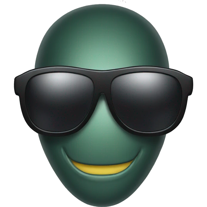 Scorpion with sunglasses emoji
