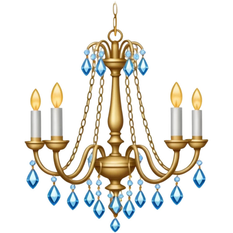 A simple chandelier emoji